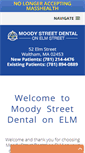 Mobile Screenshot of moodystreetdental.com